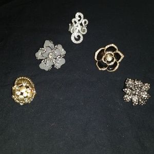 5 Womens fashion rings